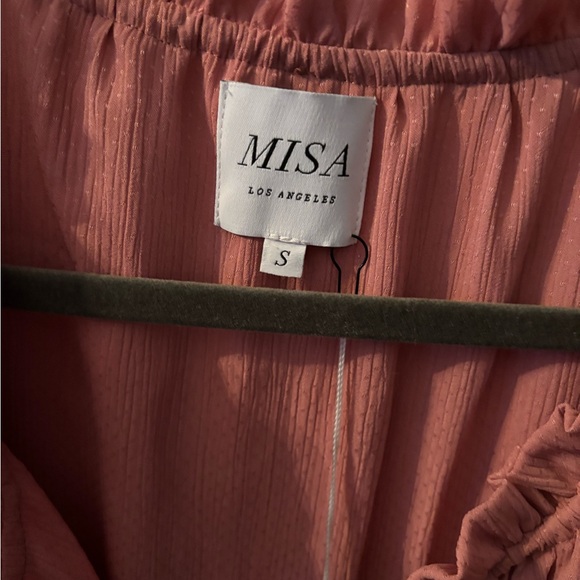 Pink Ruffle Women's Top - Picture 2 of 2